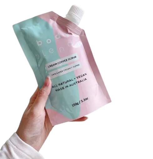 BODY BLENZ Coconut Coffee Cream Coffee Scrub