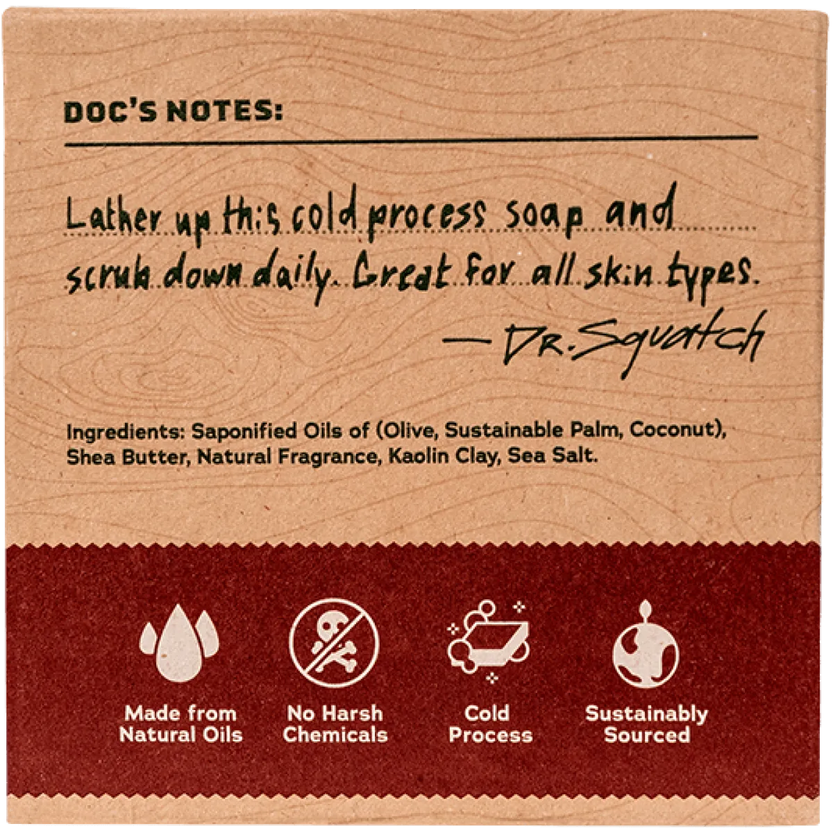 Dr. Squatch Soap- Bay Rum