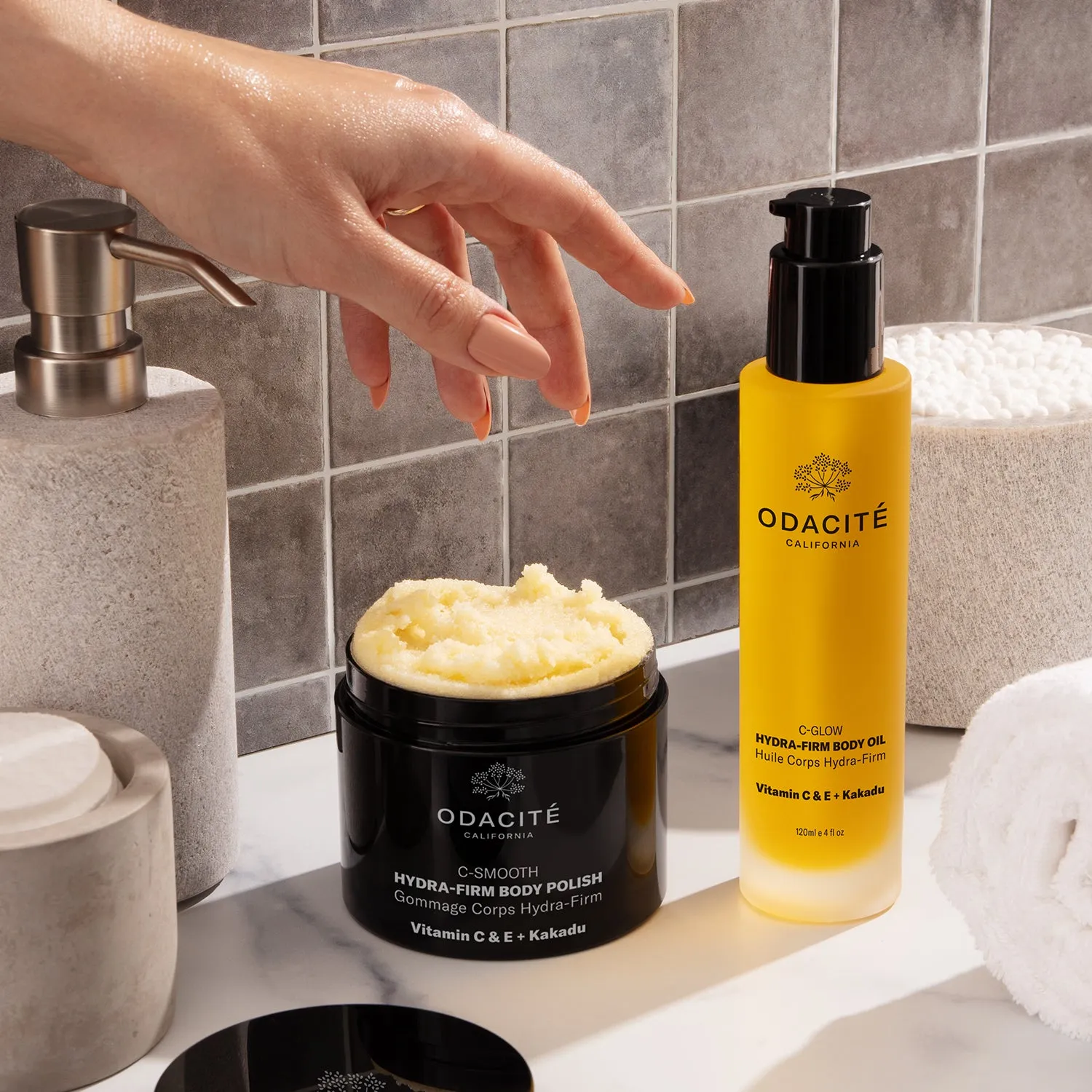 Hydra-Firm Full Body Duo • C-Glow & C-Smooth • Vitamin C  Kakadu Plum