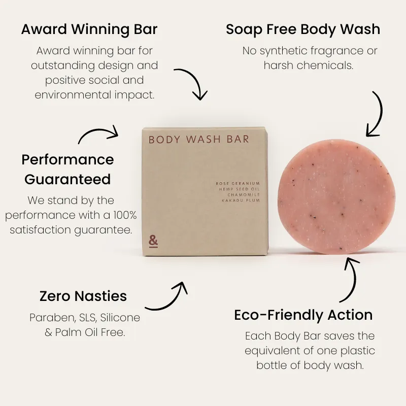 Natural Body Wash | Rose Geranium